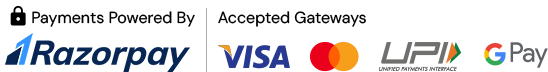 Numanz accepted payment methods including Razorpay, credit cards, UPI, and more for secure online transactions.