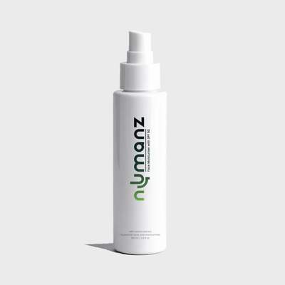 Numanz Moisturiser with SPF 50 spray for men, non-sticky sun protection and hydration